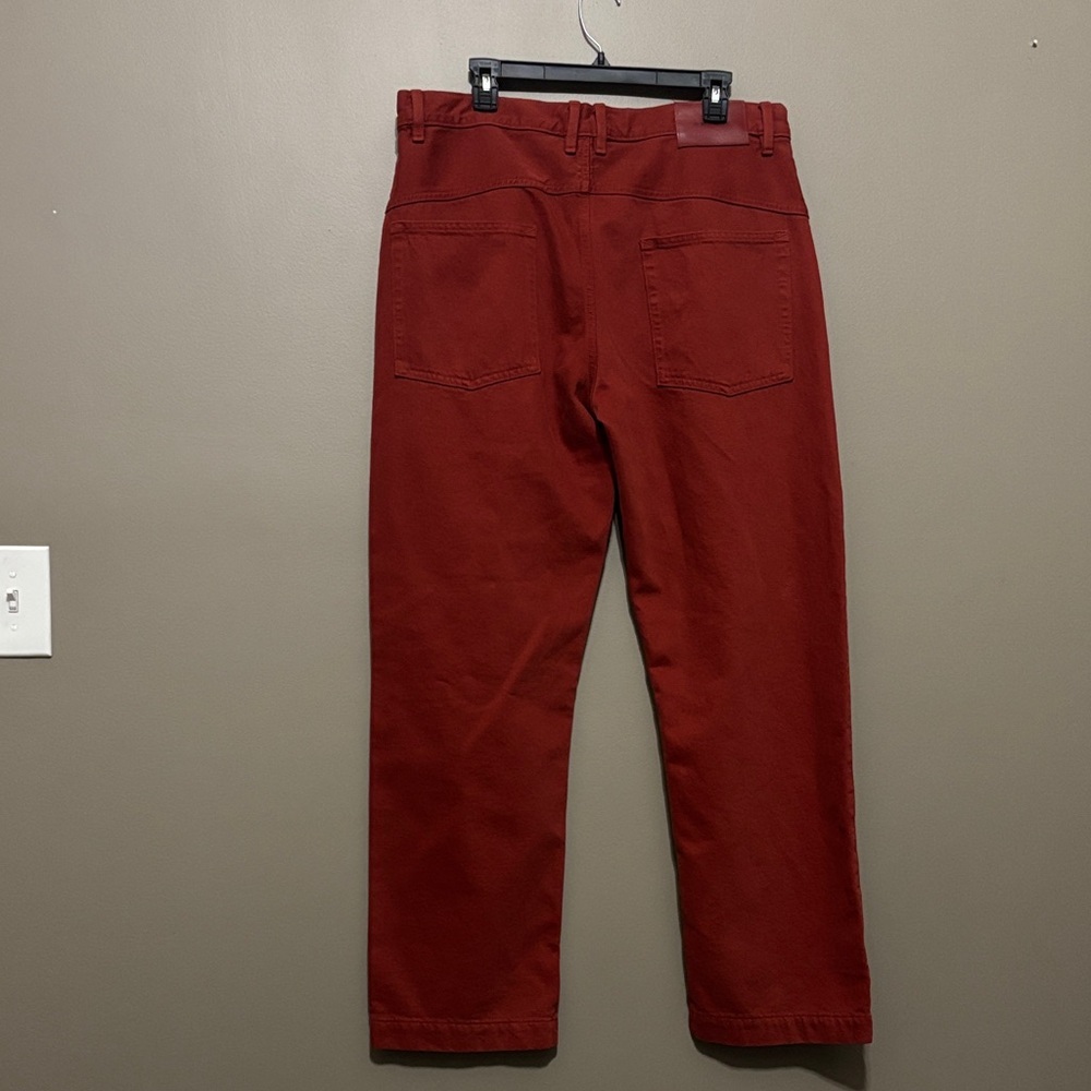 Zara Red Jeans - Picture 3 of 5